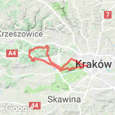 Mapa Kraków BikeMaraton 2009